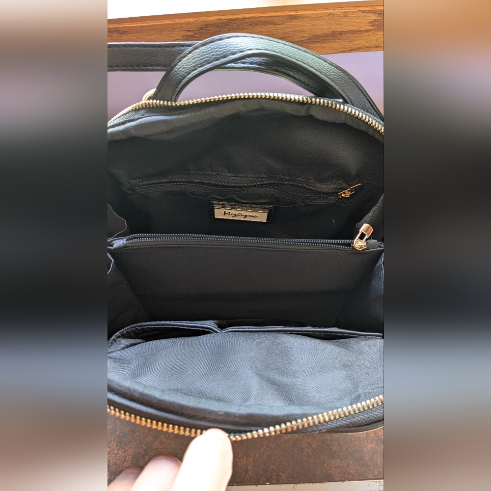 Black Backpack Purse - Picture 4 of 4